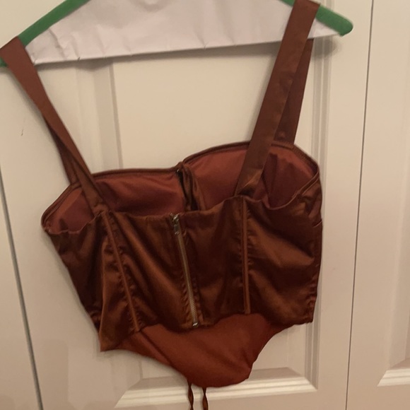 Satin Corset Top - Picture 3 of 3